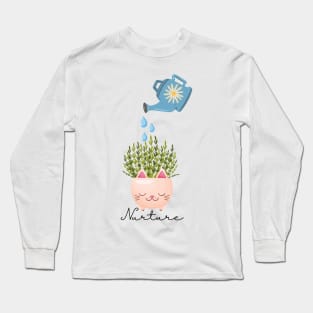 Nurture And Blossom Long Sleeve T-Shirt